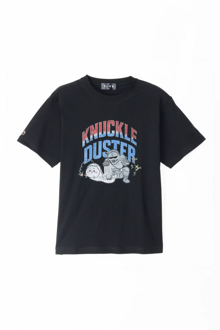 Chiikawa T-shirt KNUCKLE DUSTER Black