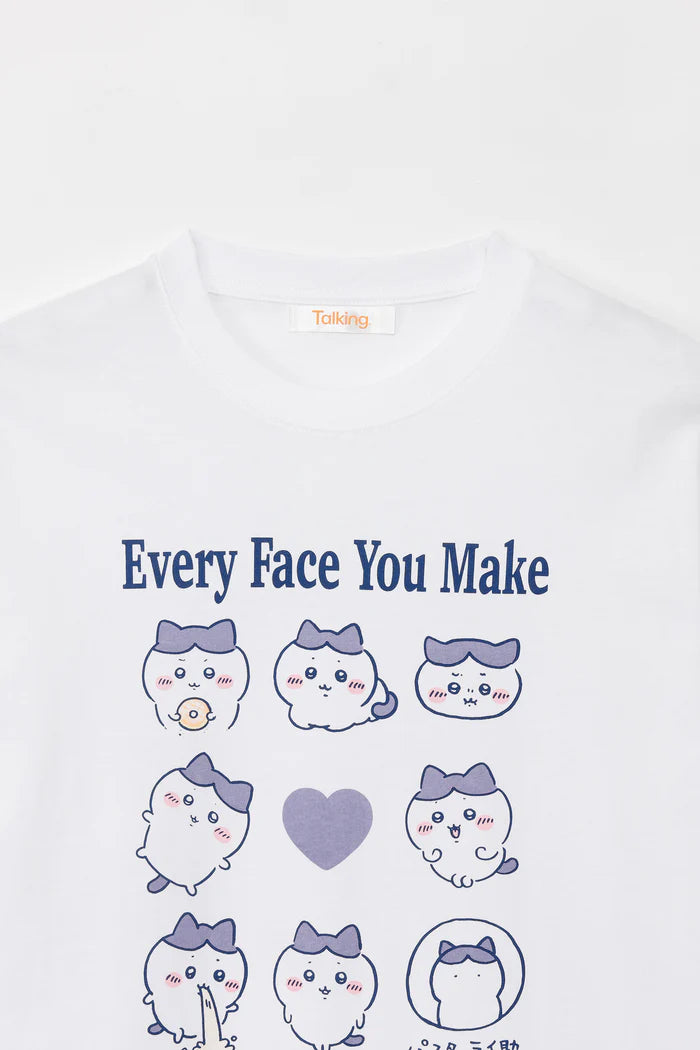 Chiikawa T-shirt Hachiware Series White