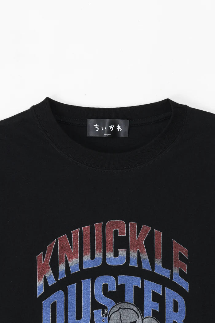 Chiikawa T-shirt KNUCKLE DUSTER Black