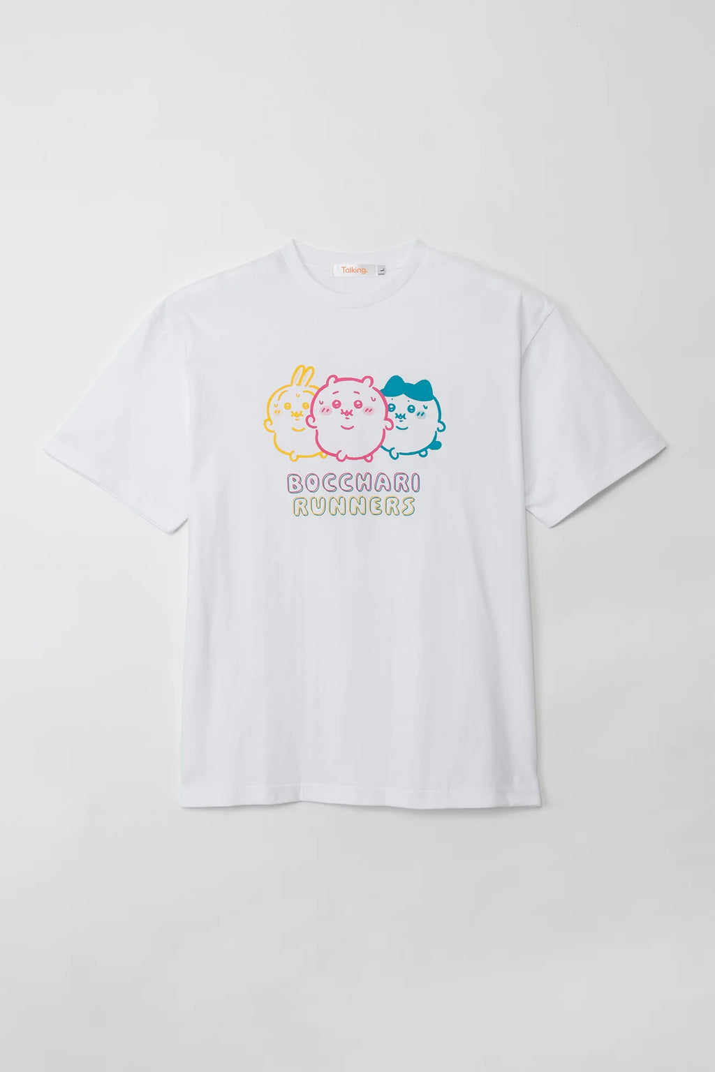 Chiikawa Pack T-shirt - Seasoned Seaweed/Chubby Runners - Sumi/White