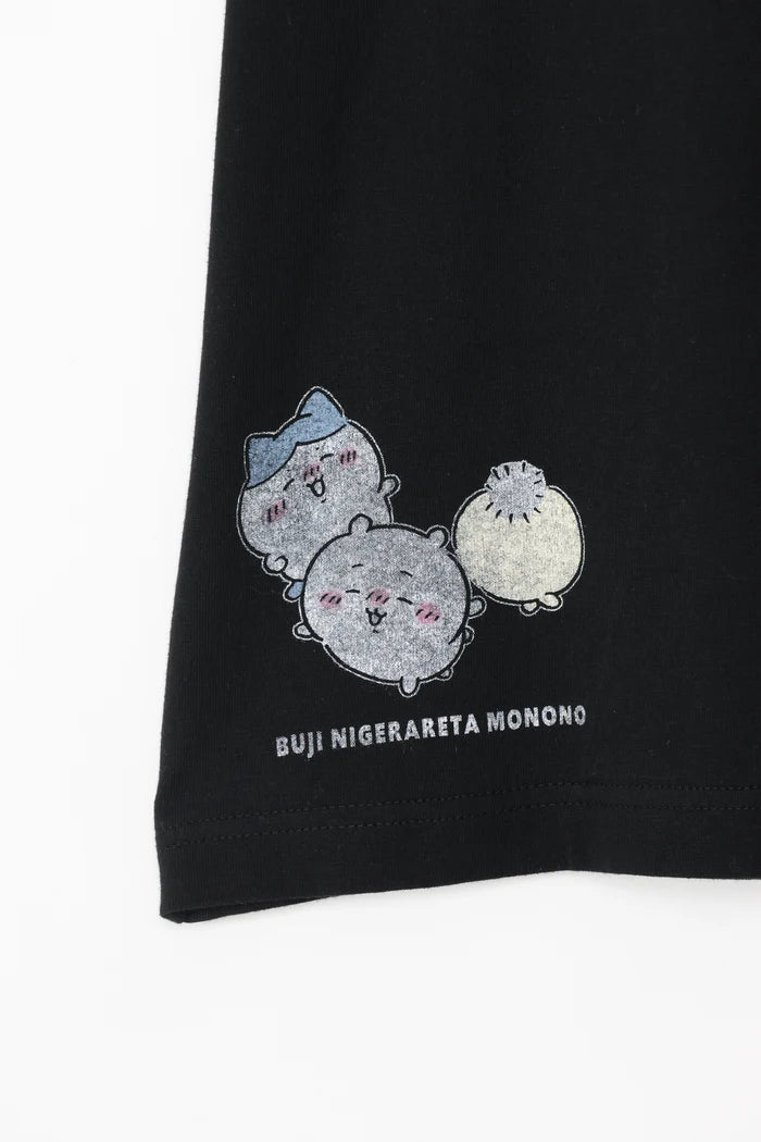 Chiikawa T-shirt KNUCKLE DUSTER Black