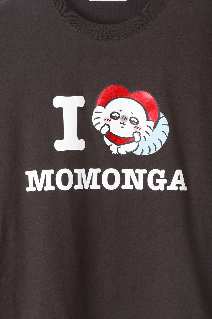 [New] "I LOVE MOMONGA" Long Sleeve T-Shirt - Black