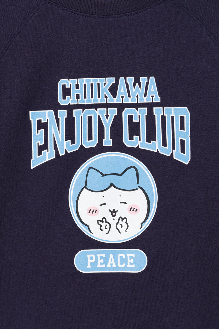 Chiikawa T-shirt Peace Hachiware Navy
