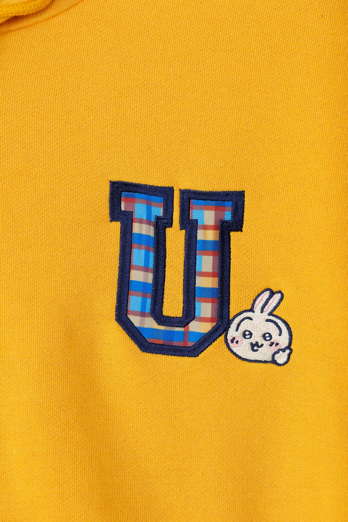 [Per Order] Chiikawa Zip Hoodie GO MY WAY Yellow