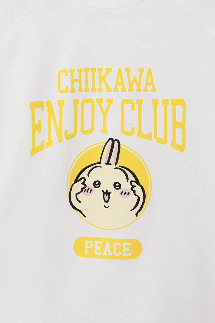 Chiikawa T-shirt Peace Usagi White