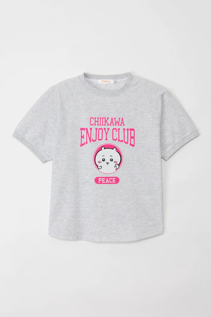 Chiikawa T-shirt Peace Chiikawa Heather Gray