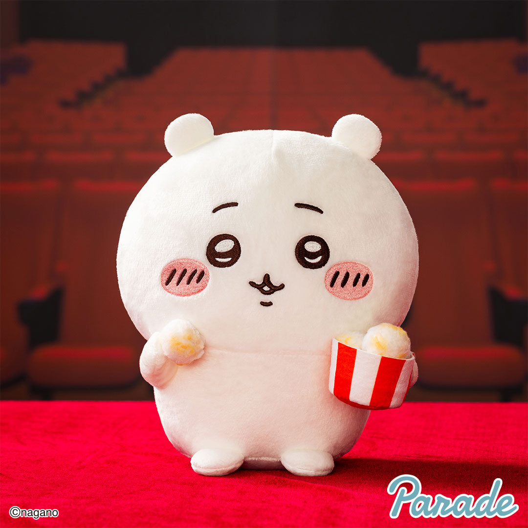 Chiikawa Let's Eat Popcorn Together Plush Toy