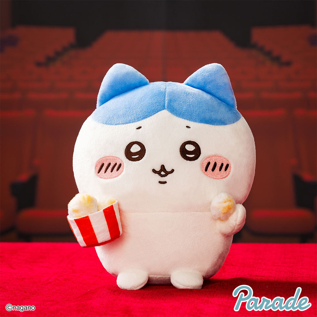 Chiikawa Let's Eat Popcorn Together Plush Toy