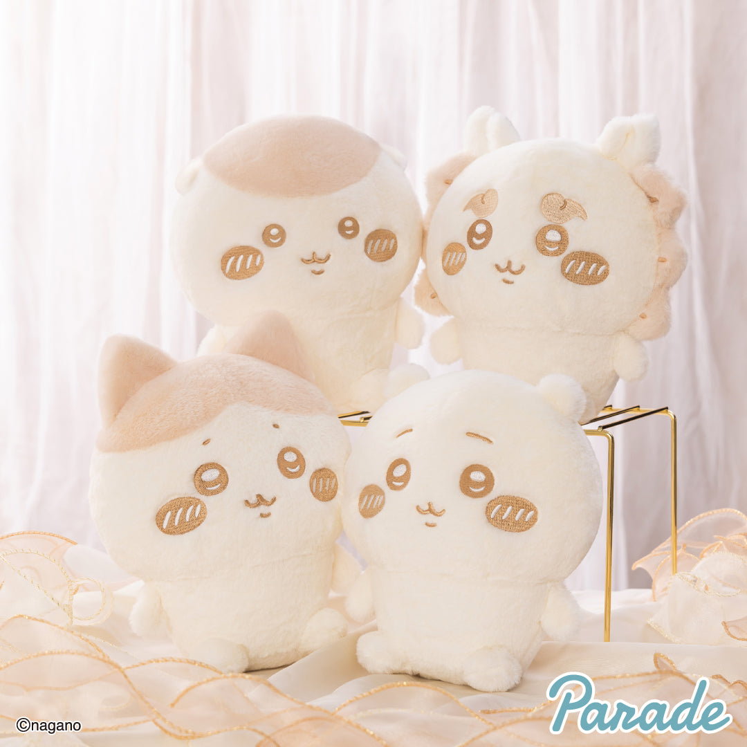 Chiikawa Nui Palette ~Milk-Colored~ Plush Toy (Set for 4)