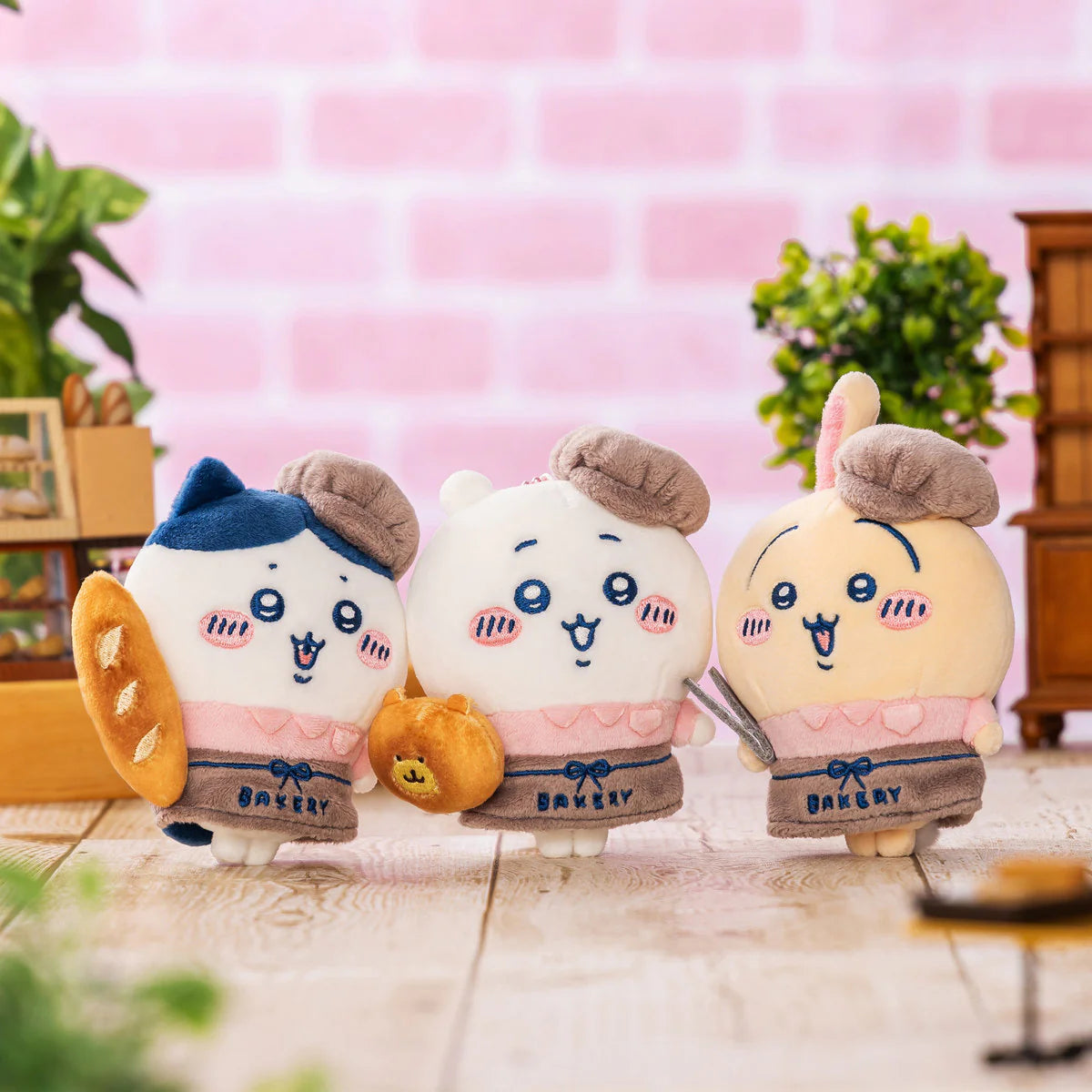 Mascotas de personal de la panadería Chiikawa Vol. 1