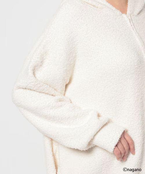 [Pre - Order] Cloudy & fluffy Zip-up Set