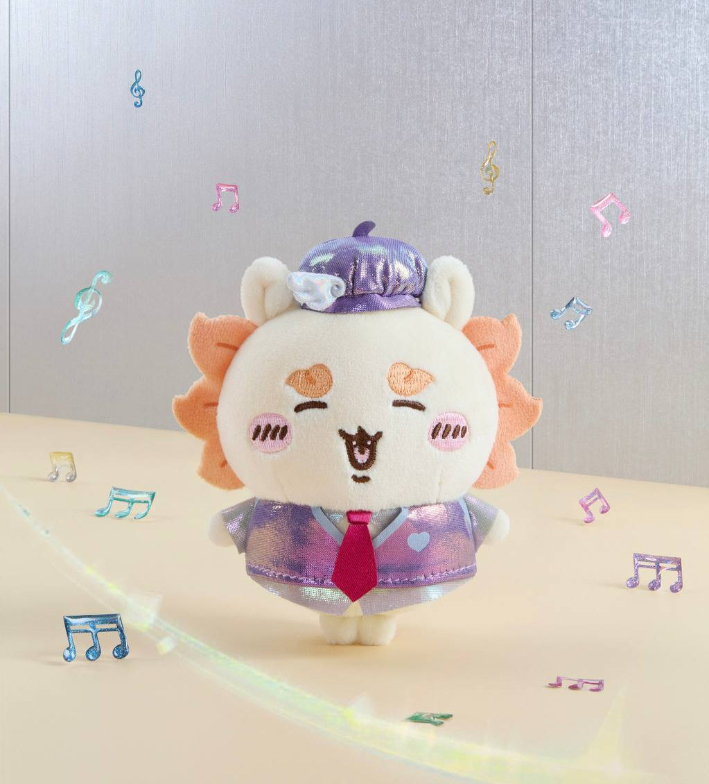 Miniso x Chiikawa Fashion Show Plush Mascot Keychain