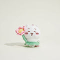 Chiikawa Lotus  Plush Mascot Keychain