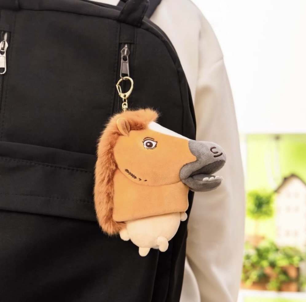 Usagi Mascot with Horse Headgear