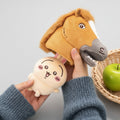 Usagi Mascot with Horse Headgear