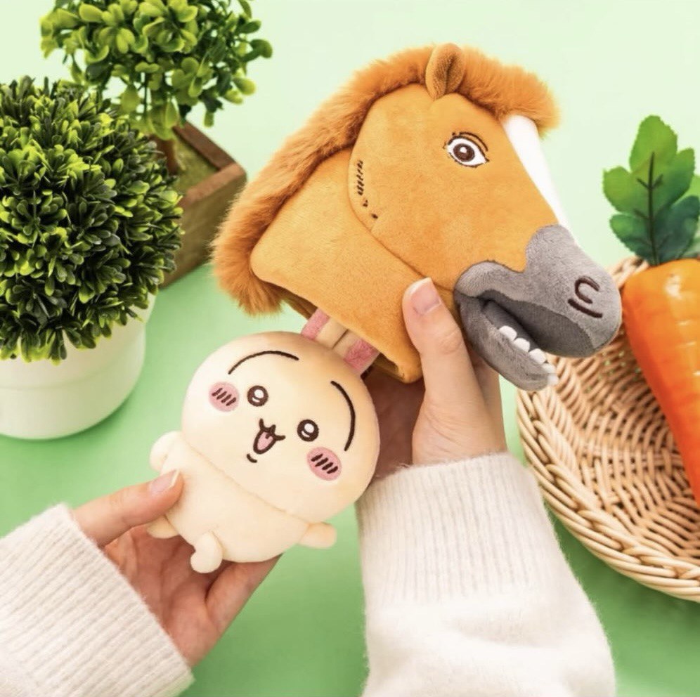 Usagi Mascot with Horse Headgear