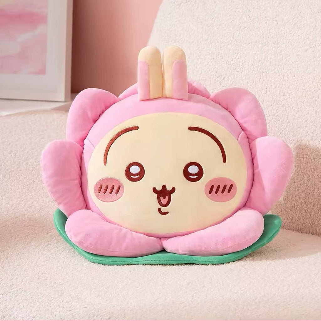 Chiikawa Lotus Edition (Cushion with blanket)