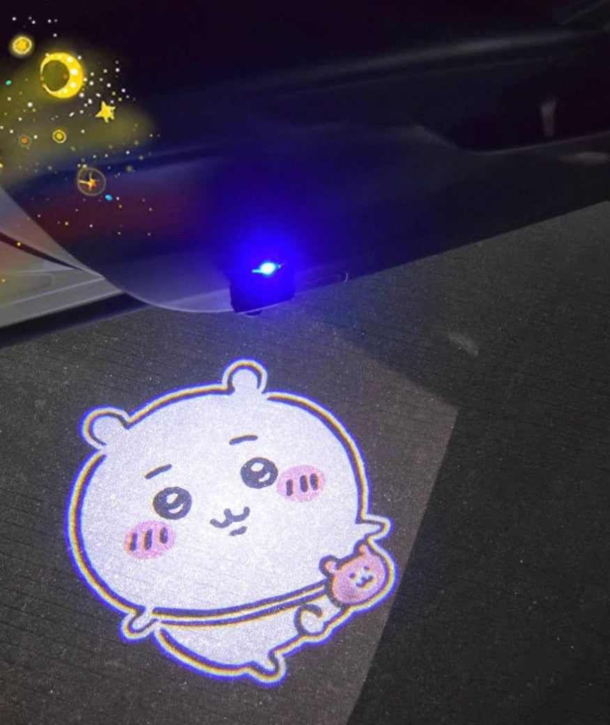 Chiikawa Mini Car Door Projection Light
