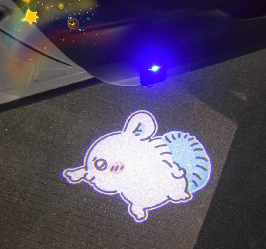 Chiikawa Mini Car Door Projection Light