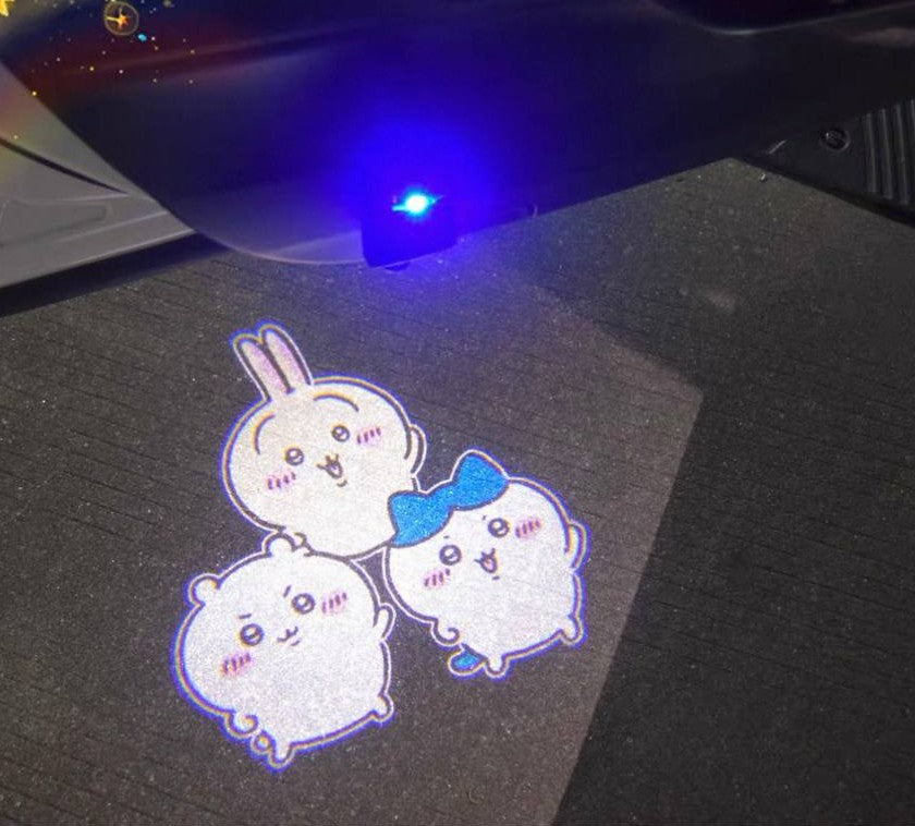 Chiikawa Mini Car Door Projection Light