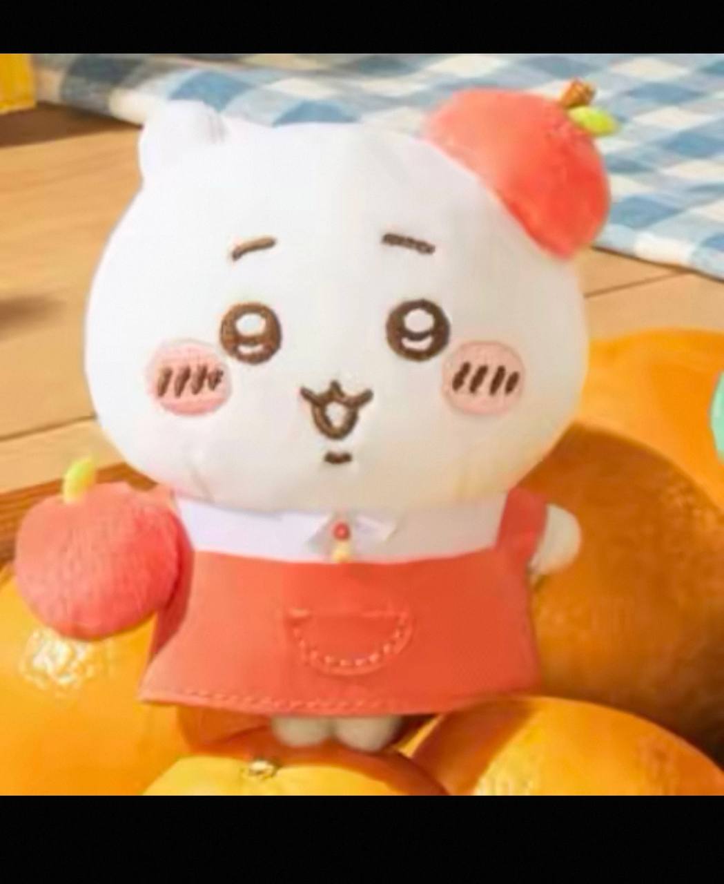 Chiikawa x Miniso Fruit Staff Mascot Plush
