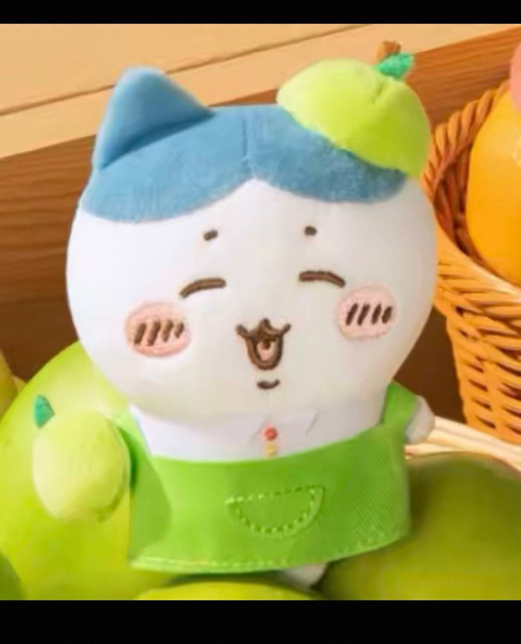 Chiikawa x Miniso Fruit Staff Mascot Plush