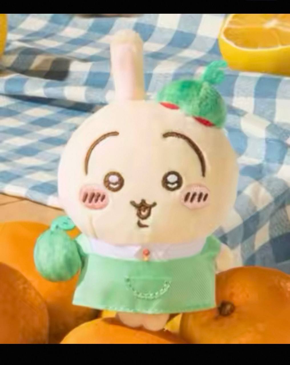 Chiikawa x Miniso Fruit Staff Mascot Plush