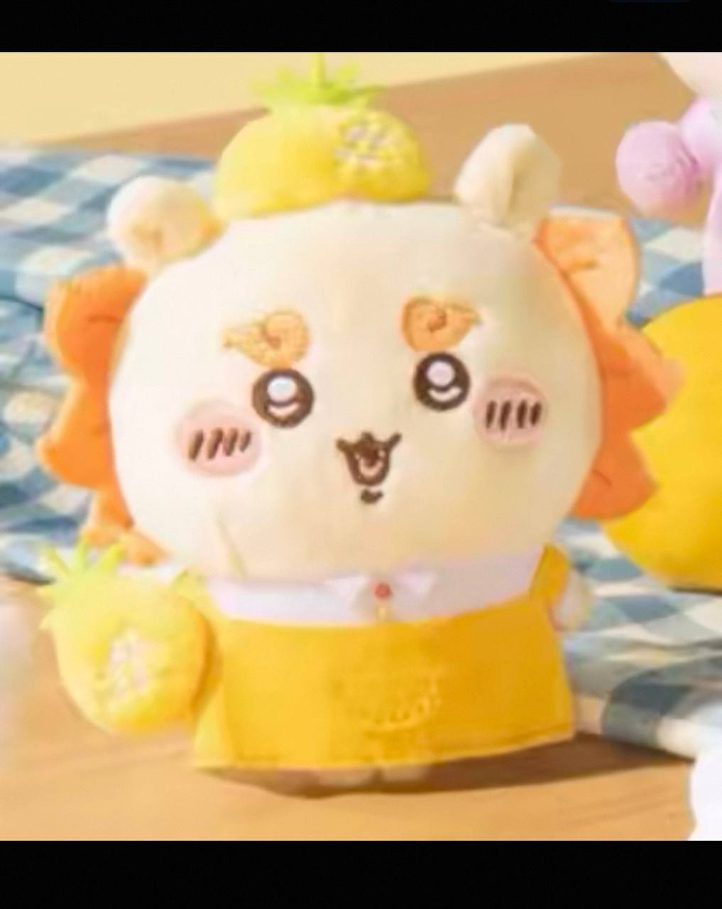 Chiikawa x Miniso Fruit Staff Mascot Plush