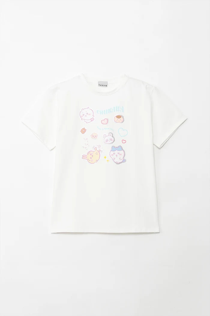 Chiikawa Foil Print T-Shirt DECO