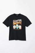 [Pre-sale] Chiikawa Foam Print T-Shirt OPERATION:OMURICE Black