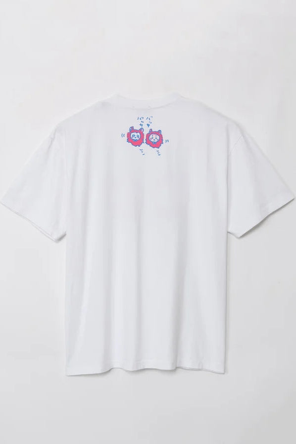 [Pre-sale] Chiikawa Foil Print T-Shirt ULTRASONIC ATTACK White