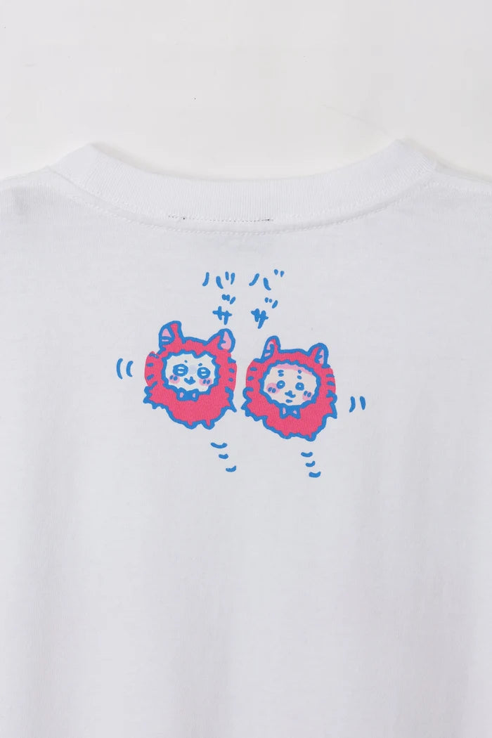 [Pre-sale] Chiikawa Foil Print T-Shirt ULTRASONIC ATTACK White
